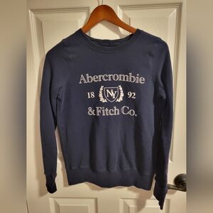 Abercrombie & Fitch Navy Sweater